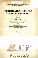 IDENTIFICATION METHODS FOR MICROBIOLOGISTS  PART A（ PDF版）