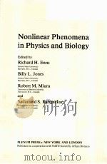 NONLINEAR PHENOMENA IN PHYSICS AND BIOLOGY（ PDF版）