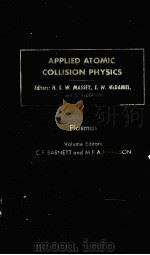 APPLIED ATOMIC COLLISION PHYSICS  VOLUME 2  PLASMAS   1984  PDF电子版封面  0124788025  C.F.BARNETT，M.F.A.HARRISON 