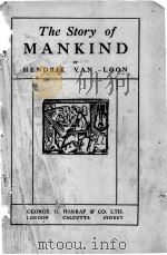 THE STORY OF MANKIND（1922 PDF版）