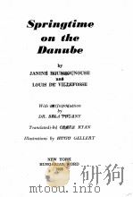 SPRINGTIME ON THE DANUBE   1956  PDF电子版封面     