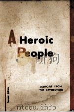 A HEROIC PEOPLE SECOND EDITION   1965  PDF电子版封面     