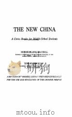 THE NEW CHINA     PDF电子版封面     