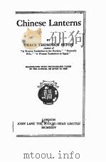 CHINESE LANTERNS     PDF电子版封面     