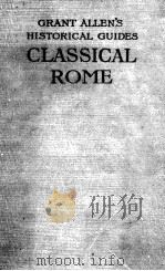 CLASSICAL ROME     PDF电子版封面    H.STUART JONES 