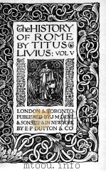 THE HISTORY OF ROME VOLUME Ⅴ（ PDF版）