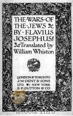 THE HISTORY OF THE JEWS VOLUME     PDF电子版封面    F.LAVIUS JOSEPHUS 