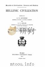 RECORDS OF CIVILIZATION SOURCES AND STUDIES   1915  PDF电子版封面    JAMES T.SHOTWELL 