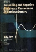 TUNNELLING AND NEGATIVE RESISTANCE PHENOMENA IN SEMICONDUCTORS（ PDF版）