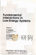 FUNDAMENTAL INTERACTIONS IN LOW-ENERGY SYSTEMS（ PDF版）
