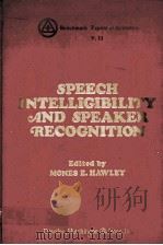 SPEECH INTELLIGIBILITY AND SPEAKER RECOGNITION（ PDF版）