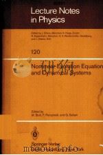 NONLINEAR EVOLUTION EQUATIONS AND DYNAMICAL SYSTEMS   1980  PDF电子版封面  3540099719   
