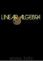 LINEAR ALGEBRA     PDF电子版封面  0816245444  BURTON W.JONES 