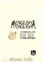 ENGLISH：A VERBATIM BOOK     PDF电子版封面    NORMAN W.SCHUR 