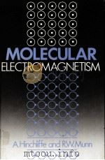 MOLECULAR ELECTROMAGNETISM     PDF电子版封面  047110292X  ALAN HINCHLIFFE AND FOBERT W.M 