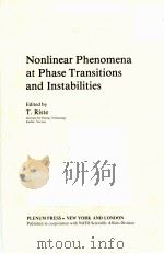 NONLINEAR PHENOMENA AT PHASE TRANSITIONS AND INSTABILITIES（ PDF版）