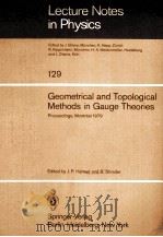 GEOMETRICAL AND TOPOLOGICAL METHODS IN GAUGE THEORIES（1980 PDF版）