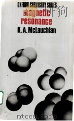MAGNETIC RESONANCE（1972 PDF版）
