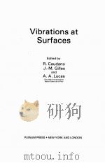 VIBRATIONS AT SURFACES     PDF电子版封面  0306408244  R.CAUDANO，J.-M.GILLES AND A.A. 