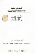 PRINCIPLES OF QUANTUM CHEMISTRY（ PDF版）
