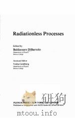 RADIATIONLESS PROCESSES     PDF电子版封面  0306405776   