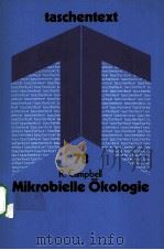 MIKROBIELLE OKOLOGIE     PDF电子版封面  3527210709  R.GAMPBELL 