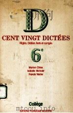 CENT VINGT DICTEES     PDF电子版封面     