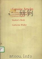 GENUINE ARTICLES：AUTHENTIC READING TEXTS FOR INTERMEDIATE STUDENTS OF AMERICAN ENGLISH  TEACHER‘S MA     PDF电子版封面  0521278015  CATHERINE WALTER 