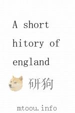 A SHORT HISTORY OF ENGLAND（ PDF版）