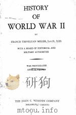 HISTORY OF WORLD WAR Ⅱ   1945  PDF电子版封面    FRANCIS TREVELYAN MILLER 