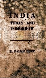 India today and tomorrow（1955 PDF版）