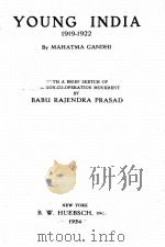 YOUNG INDIA 1919-1922     PDF电子版封面    MAHATMA GANDHI 