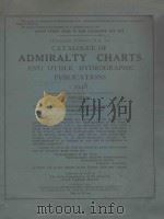 CATALOGUE OF ADMIRALTY CHARTS AND OTHER HYDROGRAPHIC PUBLICATIONS 1948     PDF电子版封面     