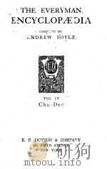 THE EVERYMAN ENCYCLOPAEDIA VOL Ⅳ     PDF电子版封面    ANDREW BOYLE 