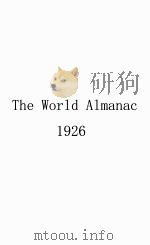 THE WORLD ALMANAC AND BOOK OF FACTS FOR 1926     PDF电子版封面     