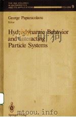 HYDRODYNAMIC BEHAVIOR AND INTERACTING PARTICLE SYSTEMS（ PDF版）