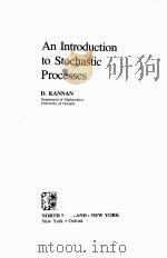 AN INTRODUCTION TO STOCHASTIC PROCESSES（ PDF版）