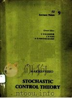 ISI LECTURE NOTES，NO.9:LECTURES ON STOCHASTIC CONTROL THEORY     PDF电子版封面    MAKIKO NISIO 