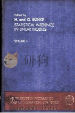 STATISTICAL INFERENCE IN LINEAR MODELS：STATISTICAL METHODS OF MODEL BUILDING  VOLUME 1     PDF电子版封面  0471103349   