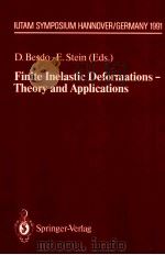 FINITE INELASTIC DEFORMATIONS：THEORY AND APPLICATIONS   1991  PDF电子版封面  3540558497   