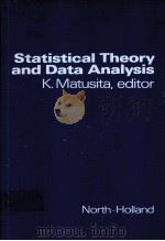STATISTICAL THEORY AND DATA ANALYSIS：PROCEEDINGS OF THE PACIFIC AREA STATISTICAL CONFERENCE     PDF电子版封面  0444876650  K.MATUSITA 