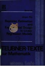 BAYESIAN ESTIMATION AND EXPERIMENTAL DESIGN IN LINEAR REGRESSION MODELS（ PDF版）