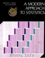 A MODERN APPROACH TO STATISTICS     PDF电子版封面  0471096679  RONALD L.IMAN，W.J.CONOVER 