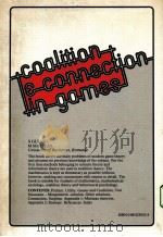 COALITION AND CONNECTION IN GAMES（ PDF版）