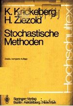 STOCHASTISCHE METHODEN   1979  PDF电子版封面  3540093907   
