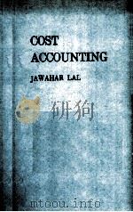 COST ACCOUNTING     PDF电子版封面    JAWAHAR LAL 