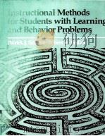 INSTRUCTIONAL METHODS FOR STUDENTS WITH LEARNING AND BEHAVIOR PROBLEMS     PDF电子版封面  0205087353  PATRICK J.SCHOLSS，ROBERT A.SED 