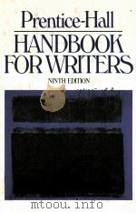 PRENTICE-HALL HANDBOOK FOR WRITERS  NINTH EDITION（ PDF版）