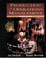 PRODUCTION AND OPERATIONS MANAGEMENT:STRATEGIC AND TACTICAL DECISIONS     PDF电子版封面    JAY HEIZER，BARRY RENDER 