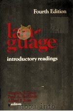LANGUAGE  FOURTH EDITION:INTRODUCTORY READINGS     PDF电子版封面  0312467974   